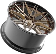 ATATQW 1pcs Forged Modified 21 22 23 24 Inch 5hole 5x112/5 * 108/114.3/120 Deep Dish Alloy Wheels Ca
