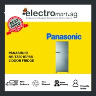 PANASONIC 610L 2 DOOR FRIDGE NR-TZ601BPSS (TOP FREEZER) (STEEL)