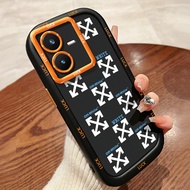 Case For VIVO Y22 Y22s Shockproof Silicone Arrow Phone