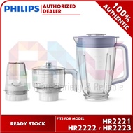 Philips Replacement Blender Jar / Mill / Chopper / Blade for HR2221 / HR2222 / HR2223