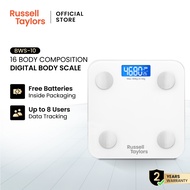 Russell Taylors Bluetooth Body Fat Weighing Scale BWS-10