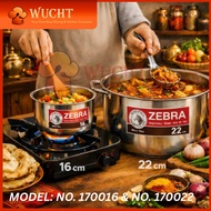 【WUCHT】 Zebra Indian Pan 16CM 22CM 印度煎锅 kuali India 16CM 22CM