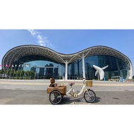 台灣保利 BAOLI 經典20吋三輪車餐車攤車-組裝到好