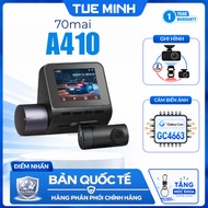 70mai A410 car dash cam - International version, genuine distributor