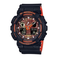 Jam Tangan Pria Casio G-SHOCK GA 100BR 1ADR Protection Hitam Original