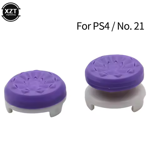 2pcs/set Thumbsticks Grip Game Controller Silicone Grip Cover for PlayStation 4 PS4 Controller Joyst