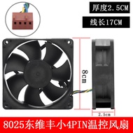 Avc 8025 Quạt Cpu 9cm 4pin Điều Khiển Nhiệt Có Thể Điều Chỉnh Tốc Độ Máy Tính Phần Cứng Máy Tính Quạ