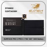 Original Microsoft Surface G3HTA038H DYNM02 Pro5 1796 Pro 6 1807 1809 Year 2017 Battery