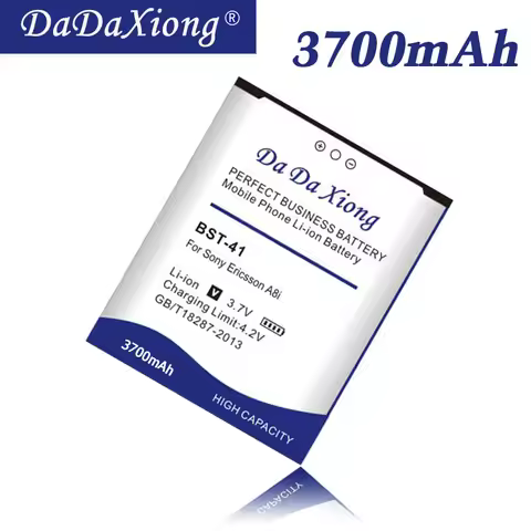 DaDaXiong 3700mAh BST-41 For Ony Ericsson Xperia PLAY R800 R800i A8i M1i X1 X2 X2i X10 X10i Z1i Phon