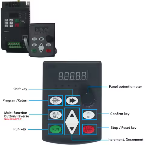 NFLIXIN With Brake RS-485 VFD 220 9600 Variable Frequency Drive Speed Regulator Frequency Converter 