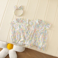 Baby Girl Princess Full Moon Hundred Romper 6.7