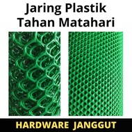1M UV RESISTANT Green Plastic Wire Mesh Netting. Jaring Pagar Hijau utk Kebun Sangkar