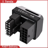 12VHPWR 180 Degree Angled Adapter 600W 16 Pin GPU Power Connector for 12+4pin RTX 3090Ti 4070Ti 4080