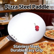 Peel 12inch Paddle Paddle Cake Chef Lifter Pizza Bakin Handle Steel Paddle Pizza