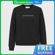 Calvin Klein | Ck Fleece Womens Daily Long-Sleeve T-Shirt Black