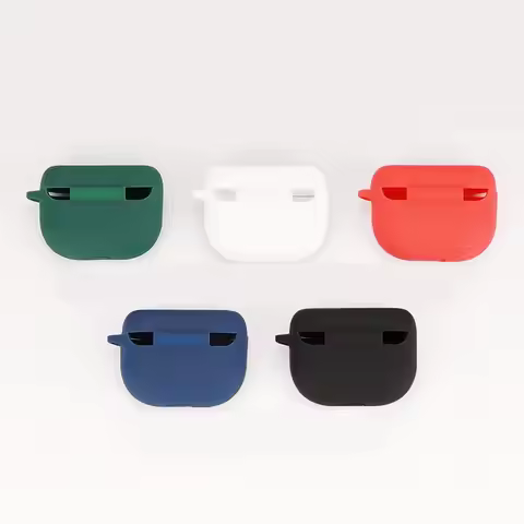 For Jabra Elite 10 Case Shockproof Silicone Earphone Cover Solid Color Headphone Accessories