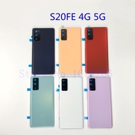 Original For SAMSUNG Galaxy S20 FE/S20 G780 G781F Back Housing Battery Cover 4G 5G S20fe Rear Panel