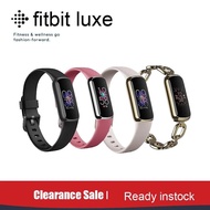 สายรัดข้อมือกันน้ำสำหรับกีฬานาฬิกาอัจฉริยะติดตามการออกกำลังกาย Fitbit Luxe ของแท้ตรวจวัดอัตราการเต้นของหัวใจสำหรับ IOS Android