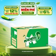 [SALE 25.6] Thùng 24 Chai Nước Ngọt Có Gaz Mirinda Soda Kem (390ml/chai)