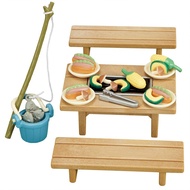 EPOCH Sylvanian Families Furniture [Family Barbecue Set] Car-615 ST Mark Certification For Ages 3 and Up Toy Dollhouse Sylvanian Families EPOCHDirect From JAPAN ☆彡