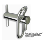 Ikevin Outdoor NOTCH Stainless Steel Tether Anchor Port-A-Wrap (Tether, Wharf, Cable Slider, Rigging