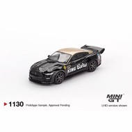 (PRESALE) (STANDARD/BLISTER) MINI GT 1/64 #1130 SHELBY GT500 DRAGON SNAKE CONCEPT BLACK/GOLD