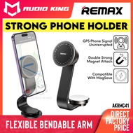 REMAX Magnet Mobile Phone Holder For Car Strong Magnetic Handphone Stand Pemegang Fon Kereta AKRMC41