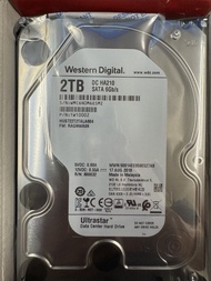 Western Digital Ultrastar DC HA210 2TB 企業級硬碟2隻
