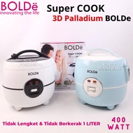 Rice Cooker 1 Liter BOLDE Super Cook Rice Cooker Magic Com 1l