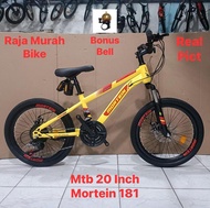 Sepeda Gunung Mtb 20 Inch Mortein 181 21 Speed Sepeda Mtb Mortein PMB 181 20 Inch