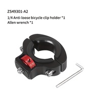 TEMU FEICHAO ที่แข็งแรงสำหรับจับจักรยาน 1/4 สกรูอลูมิเนียมสำหรับ GoPro สำหรับ YI 4K กล้องแอ็คชั่นโทร