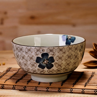 景德鎮加厚泡麪碗大湯碗拉麪碗沙律碗 日式和風陶瓷餐具6英寸麪碗