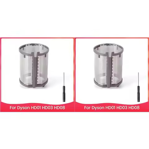 【ESSENTIALS 】2X Inner Filter Mesh For Dyson Supersonic Hair Dryer HD01 HD03 HD08 Models, Metal Build