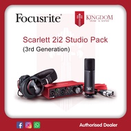 Focusrite Scarlett 2i2 Studio Pack (3rd Generation)