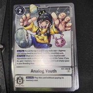 [ Digimon Card Game ] 01 Analog Youth Game Card (EX1-066)