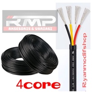 CABLE CONTENTS 4 AWG 24 ROUND CABLE CONTENTS 4 WHITE COPPER 4mm Cable 2.5mm Cable Wire Cable