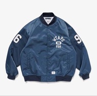 WTAPS TEAM / JACKET / NYLON. TWILL TEAL SIZE 4/XL