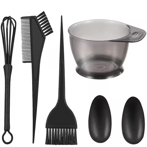 Colour Bowl Hairdressing Black Professional Hairdressing Bowl for Hair Dying Dyeing Bowl To Paint Ha