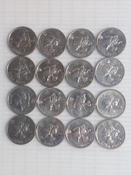 香港有磁性硬幣1元16個