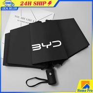 Car BYD Umbrella Automatic Folding Windproof Sunshade Umbrella for BYD Atto 3 Dolphin Seal