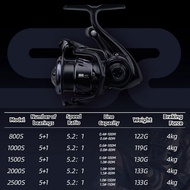ORCA S2 4KG Fishing Reel Slant Shallow Line Spool Lightweight Long-Range High Carbon Spinning Reel