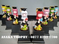 Plakat Boneka Wisuda Akrilik Kayu Tk Paud Murah