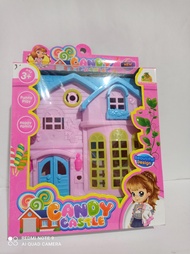 Mainan miniatur Villa lucu - Candy Castle / Mainan Anak Putri Castle