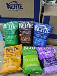 現貨 加拿大直送 Kettle Chips 天然手製薯片 198G 多款 【平行進口】