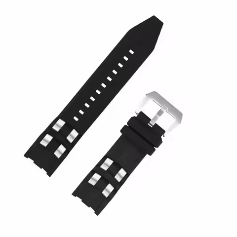 26mm Rubber Watch accessories strap compatible for Invicta Russian Professional Divers silicone meta