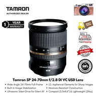 Tamron SP 24-70mm f/2.8 DI VC USD Full Frame Lens ( 1 Year Warranty )