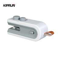 KIPRUN Food Bag Sealing Machine, 2 In 1 Bag Sealer, Hand Pressure Snack Plastic Bag Sealing Machine,