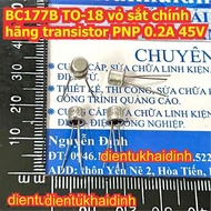 2pcs BC109B BC109 BC108B BC108 BC107B BC107 BC177B BC177 TO-18 iron shell transistor NPN 0.1A 20V PN