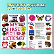 MY FIRST PICTURE DICTIONARY- ENGLISH . BAHASA MELAYU . CHINESE ( KOHWAI &  YOUNG