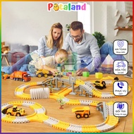 Running car track assembly set for children, smart car racing track assembly toy for children, Potal